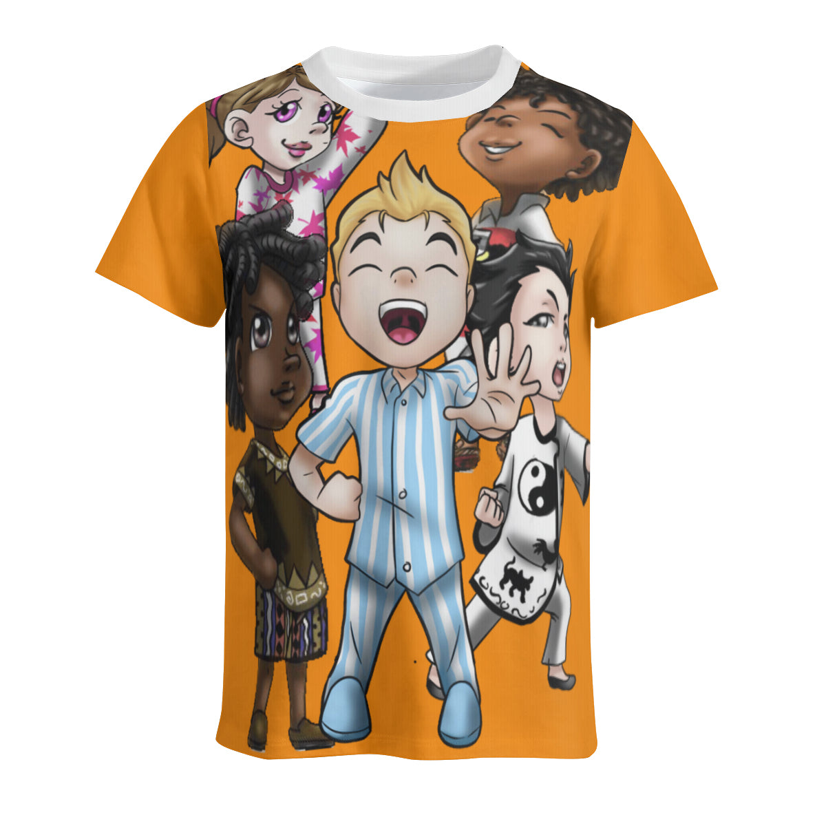 SDPKA MEN'S GANGIN IT SHIRT ORANGE