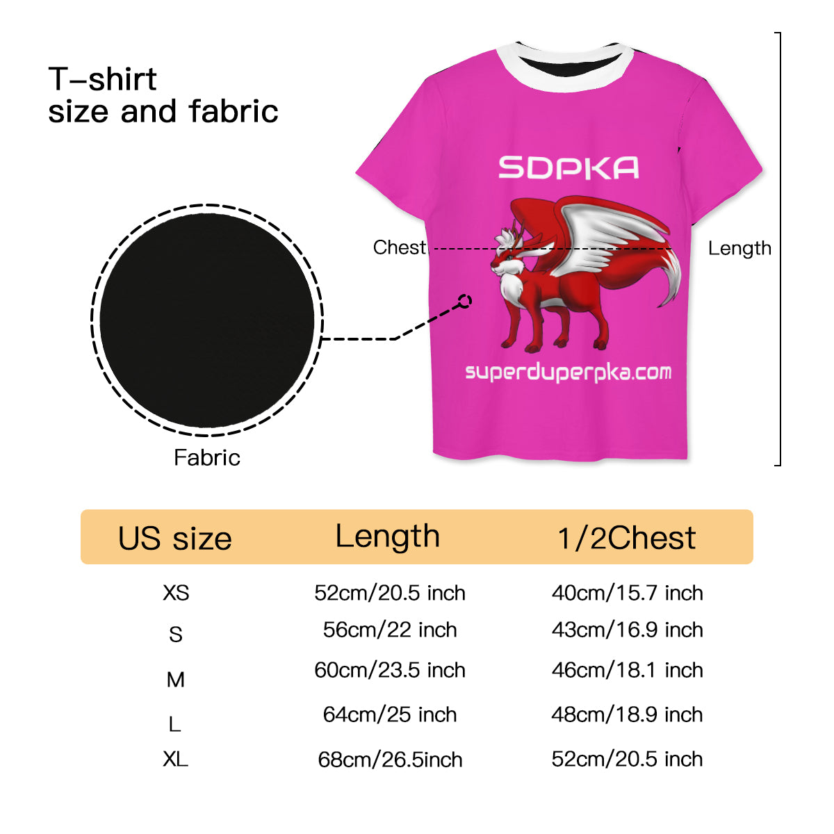 SDPKA WANDERING WOLPERTINGER T-Shirt for YOUTH | Kindness Crest Tee HOT PINK