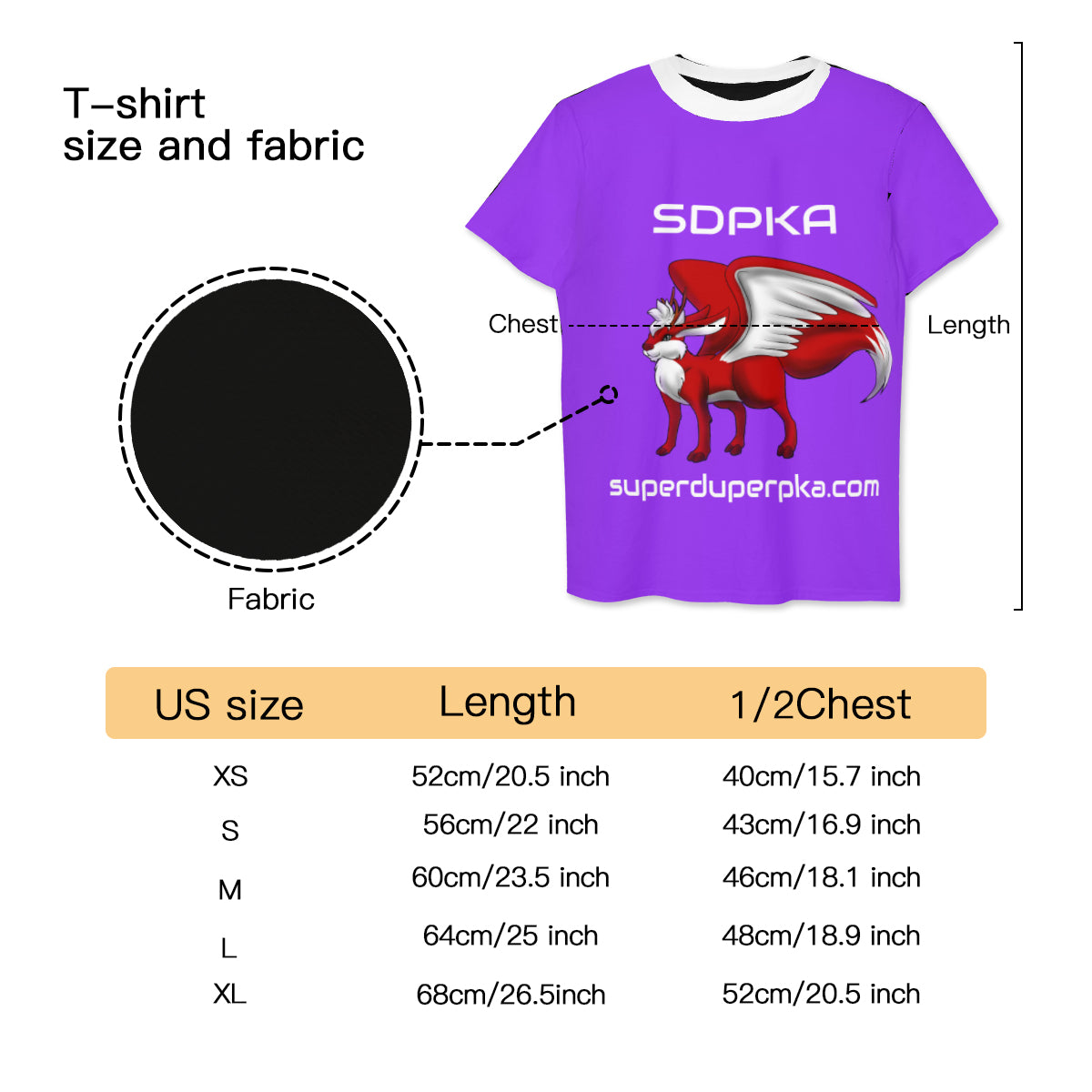 SDPKA WANDERING WOLPERTINGER T-Shirt for YOUTH | Kindness Crest Tee | PURPLE