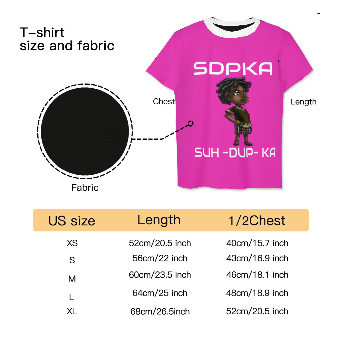 SDPKA Kedar T HOT PINK