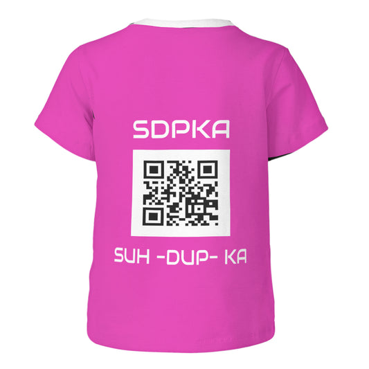 Ada's Salute of Valor T-Shirt for Youth | HOT PINK