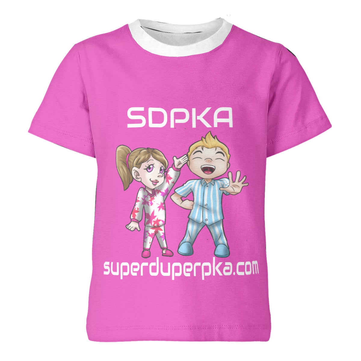 SDPKA NATE & ADA T HOT PINK