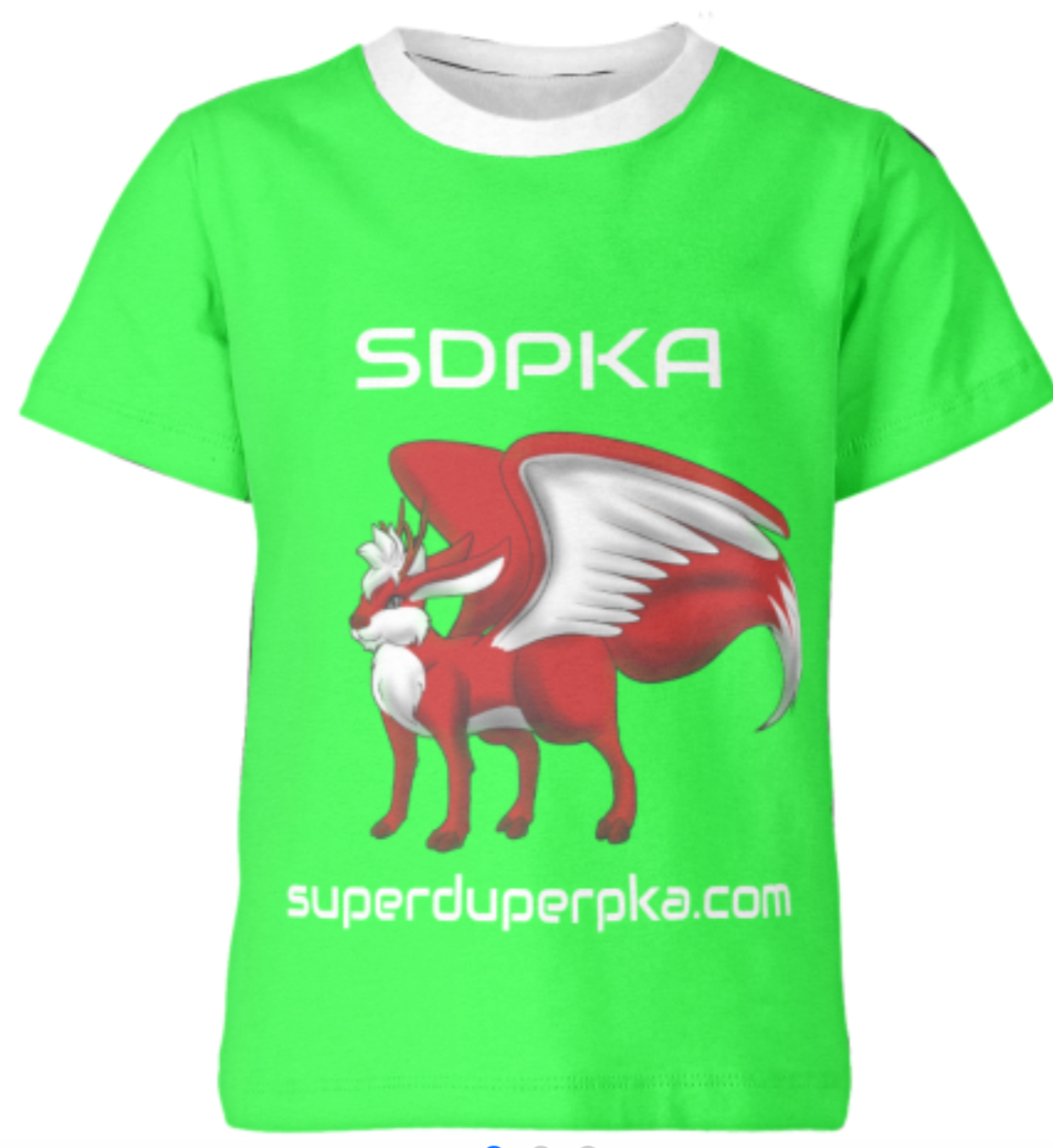 WOLPERTINGER Kid's T-Shirt RED