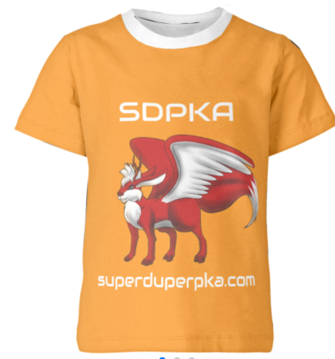 WOLPERTINGER Kid's T-Shirt RED
