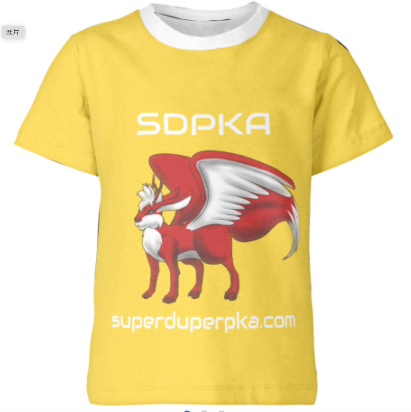 WOLPERTINGER Kid's T-Shirt RED