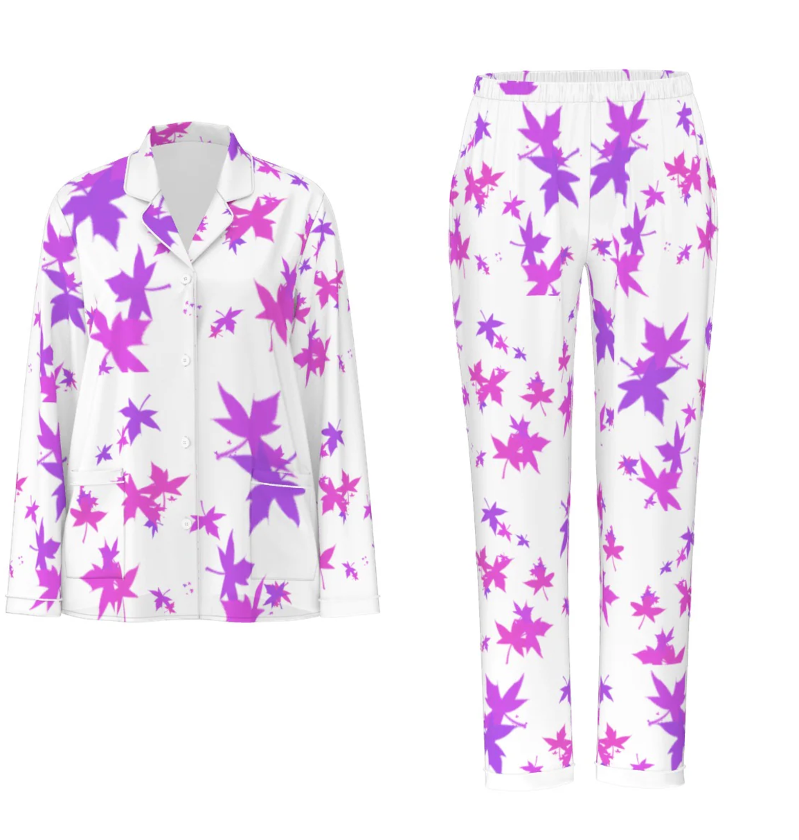 Adult Men's Satin Pajamas