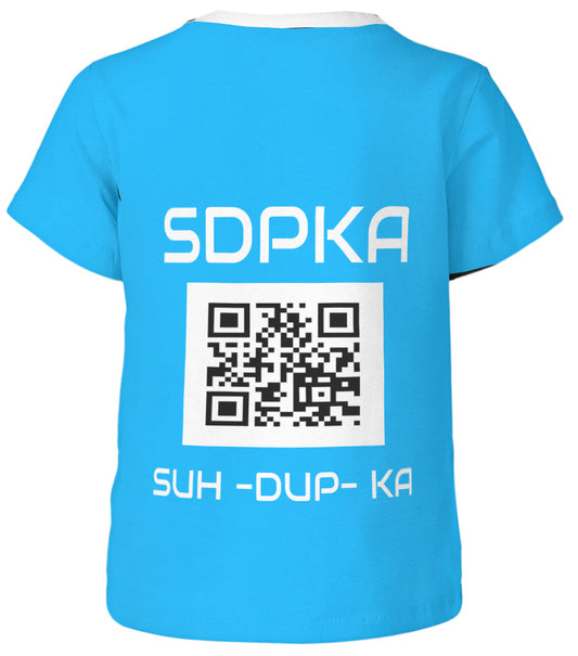 Kedar's Salute of Courage T-Shirt | RASPBERRY BLUE