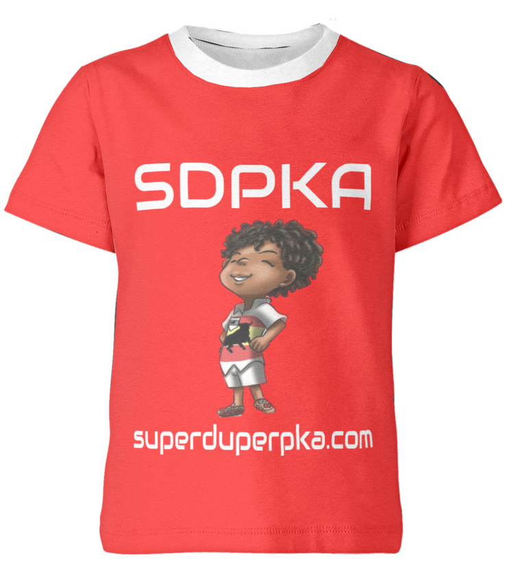 Rico's Salute of Courage T-Shirt for Youth | Courage-Building Kids Tee| SDPKA (SUH-DUP-KA
