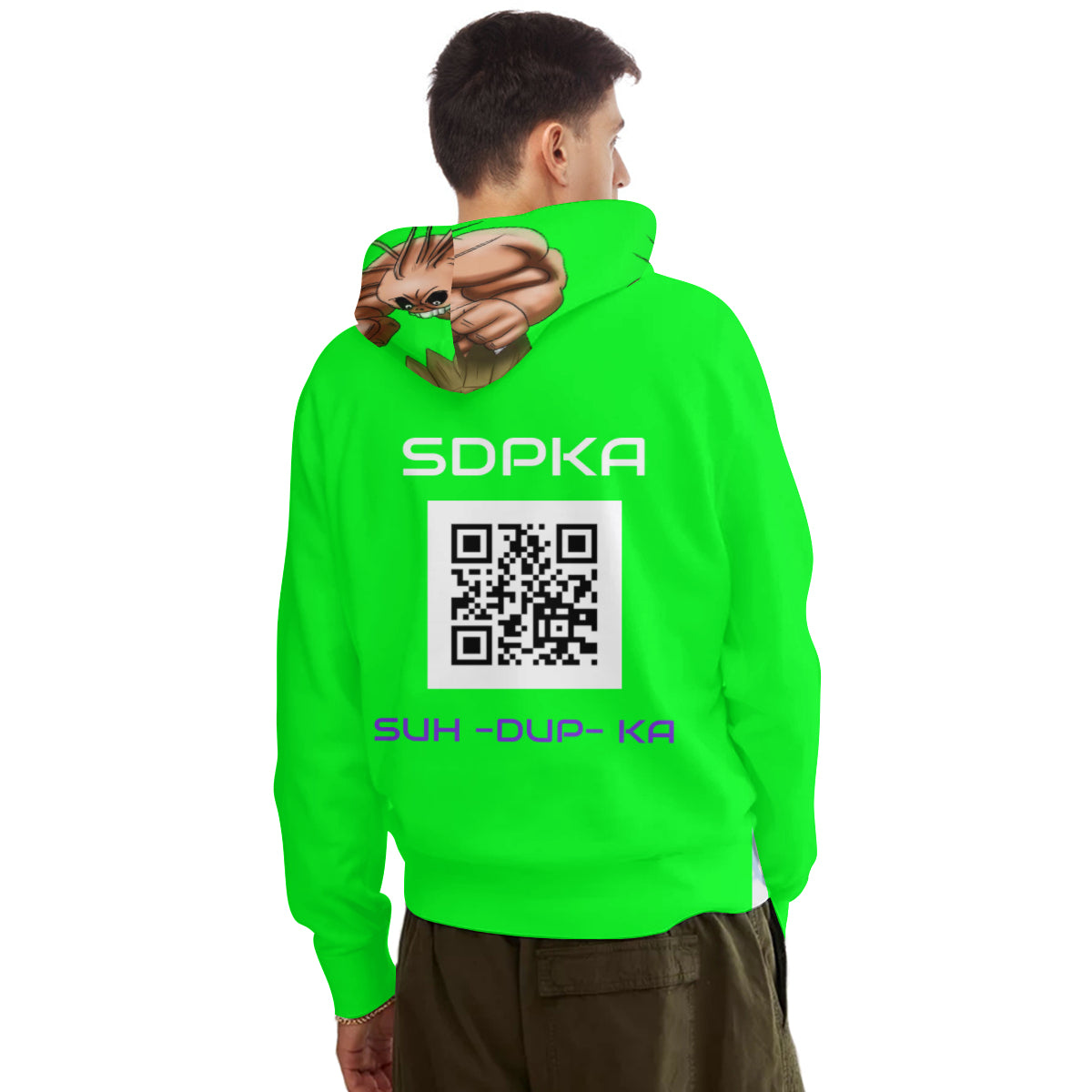 SDPKA ADULT GANGINIT HOODIE LIME