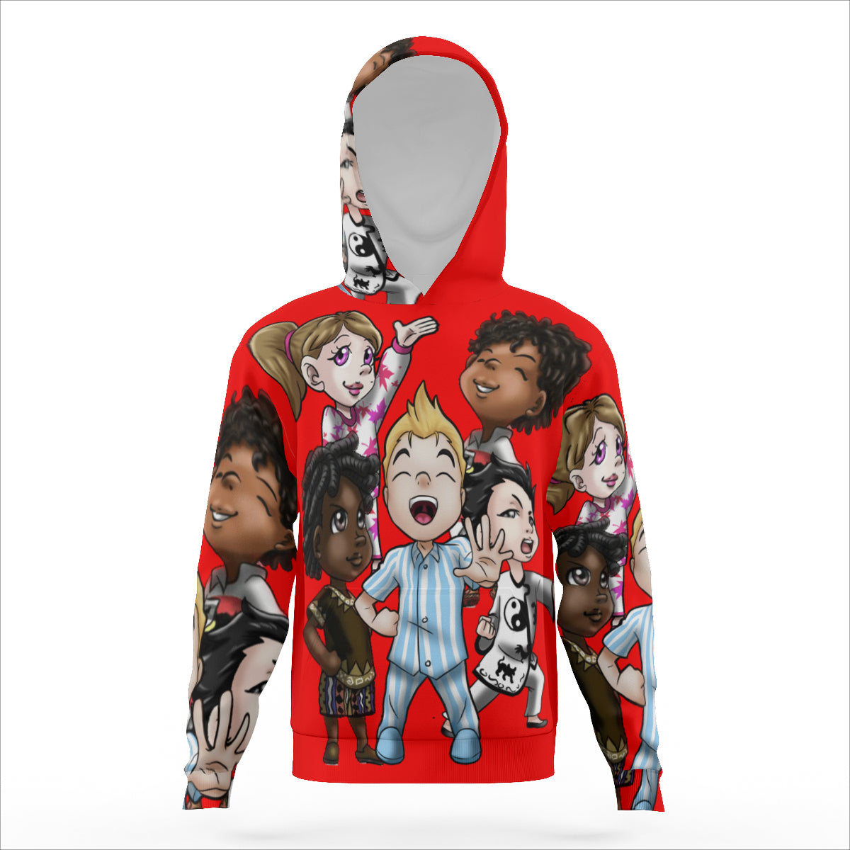 SDPKA  KIDS GANGIN' IT HOODIE RED