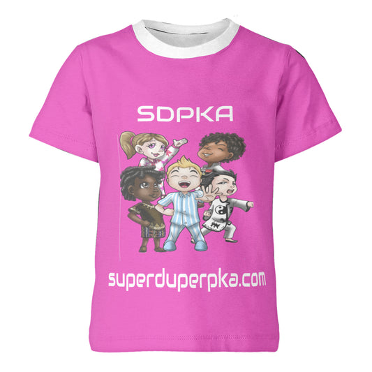 SDPKA T SHIRT EVERYBODY HOT PINK