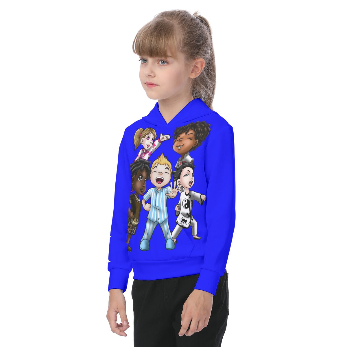 Kid's Heavy Fleece Hoodie ROYAL