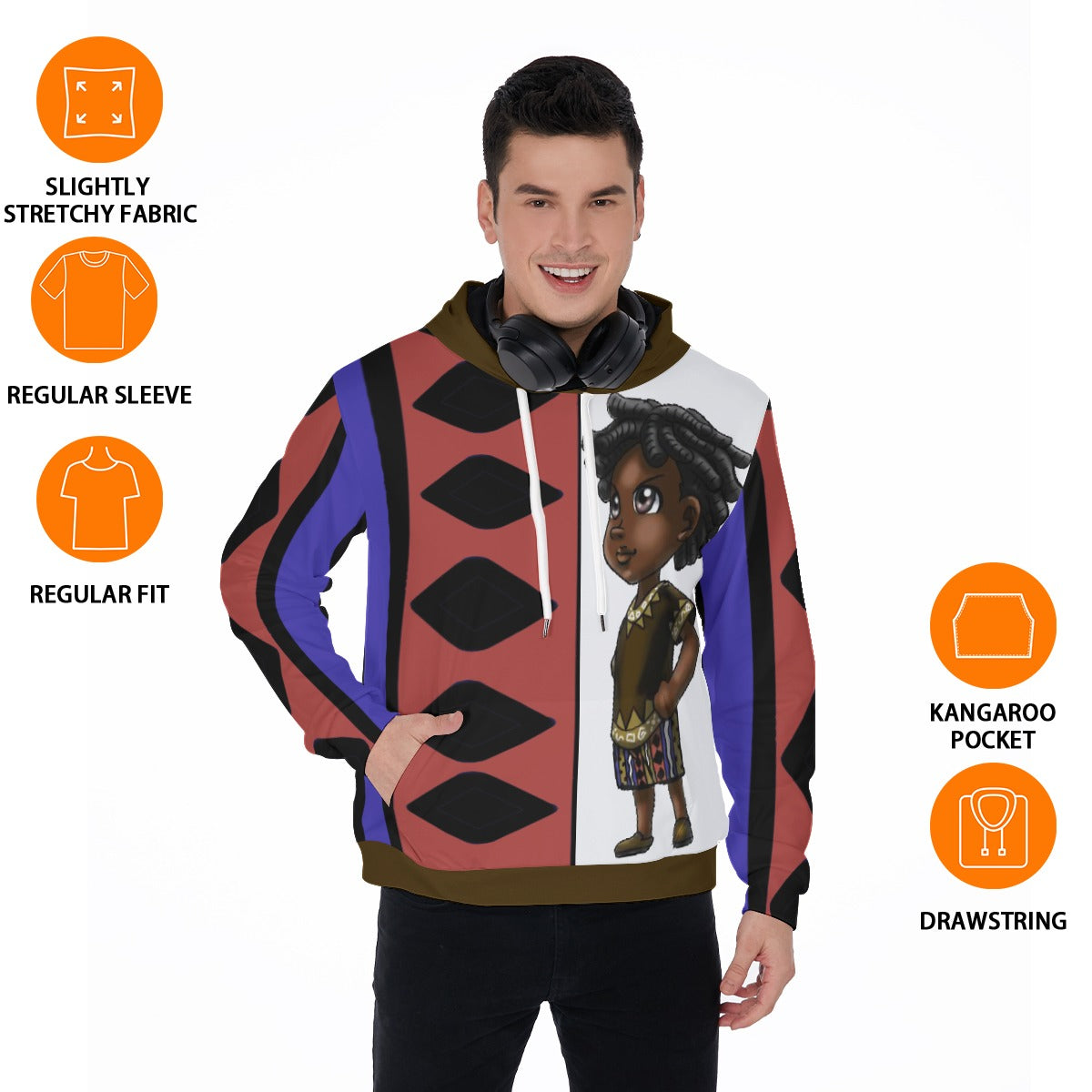 TWIN the VIBE | MINI ME | KEDAR SWAG II | HOODIE for ADULTS