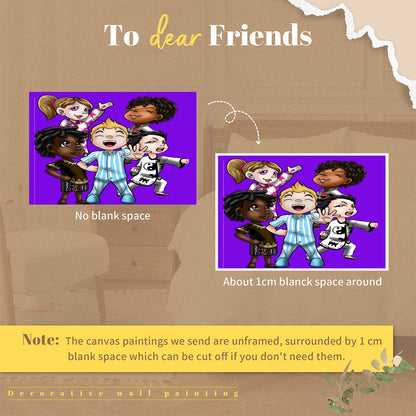 SDPKA GANG on CANVAS | 2:3 (Horizontal)