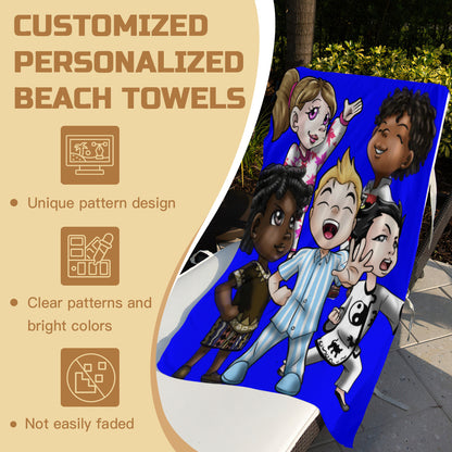 SDPKA BEACH TOWEL ROYAL