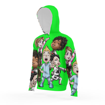 SDPKA KIDS GANGIN' IT HOODIE LIME