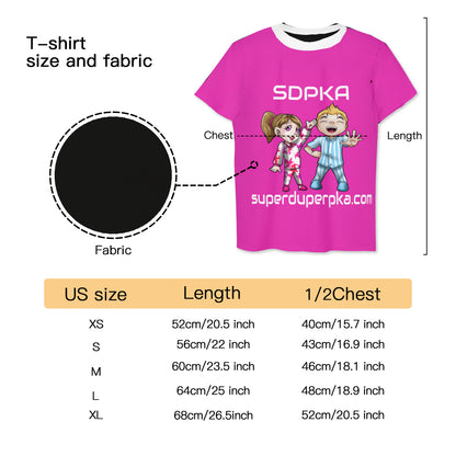 SDPKA NATE & ADA HOT PINK