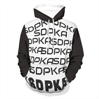 SDPKA  W & B ADULT COTTON UNISEX HOODIE