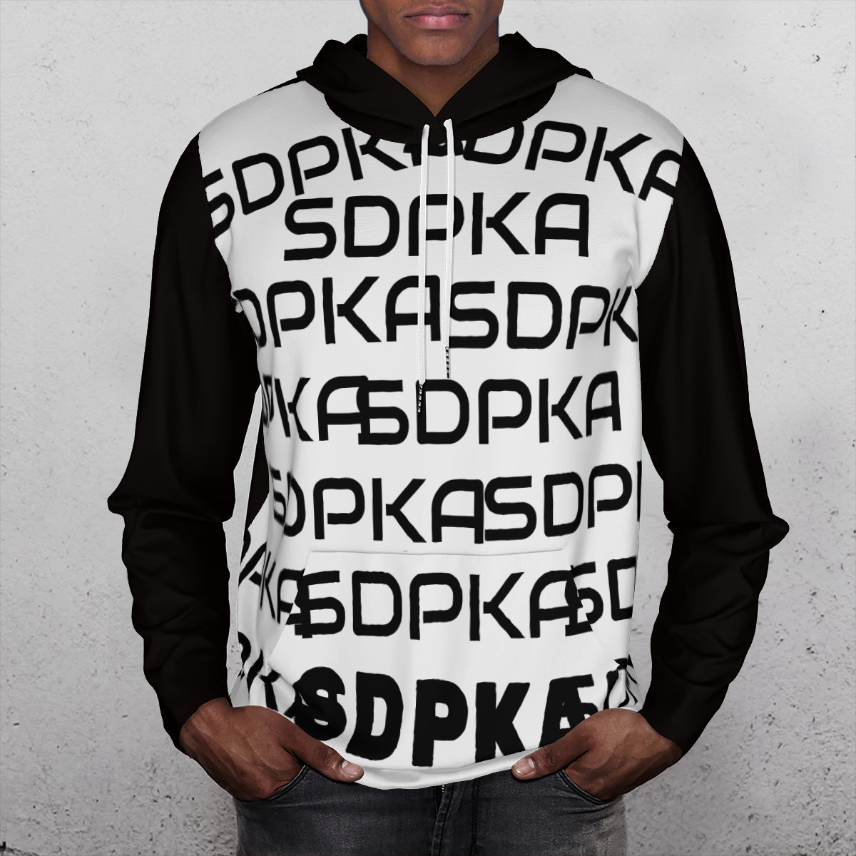 SDPKA  W & B ADULT COTTON UNISEX HOODIE