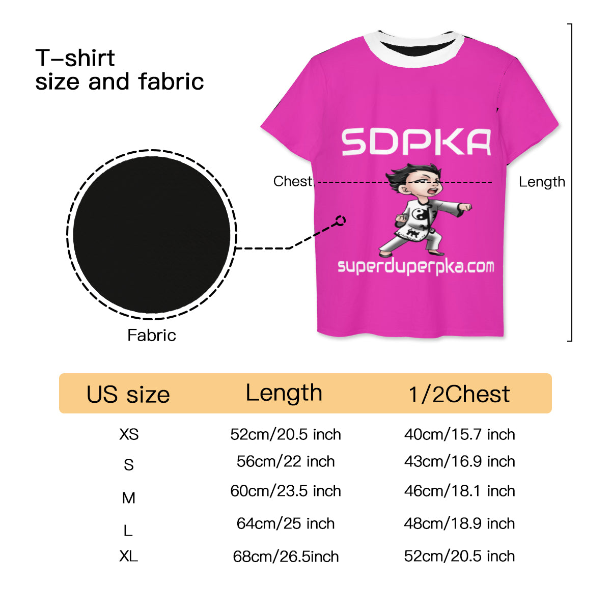 SDPKA SOSHI T HOT PINK