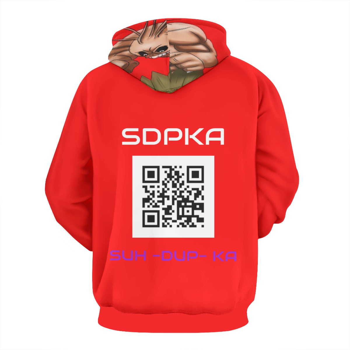 SDPKA ADULT GANGINIT HOODIE RED