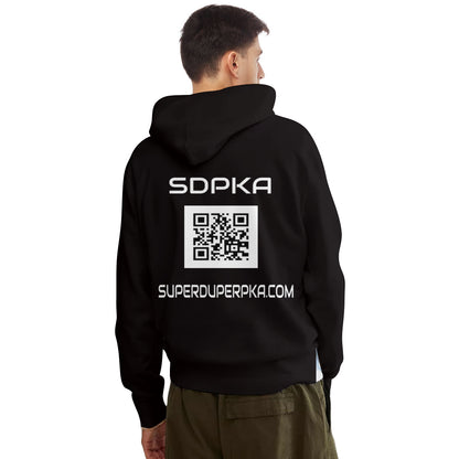 SDPKA  W & B ADULT COTTON UNISEX HOODIE