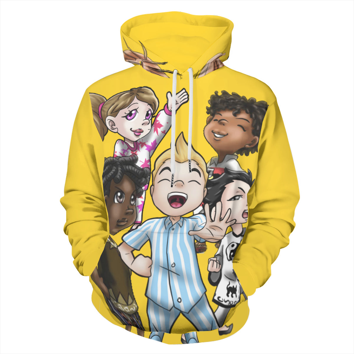 SDPKA ADULT GANGINIT HOODIE YELLOW