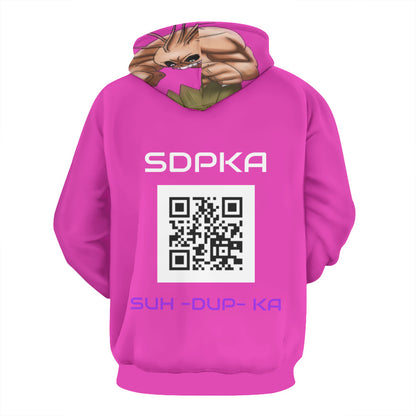 SDPKA ADULT GANGINIT HOODIE HOT PINK