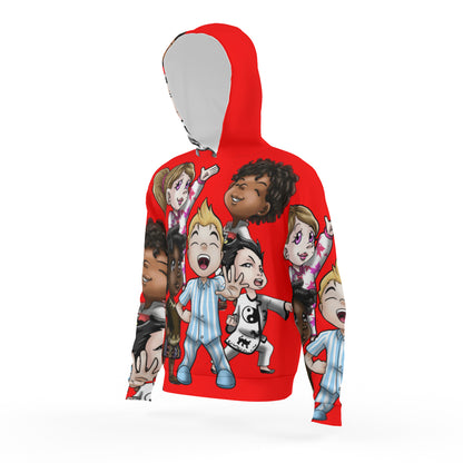 SDPKA  KIDS GANGIN' IT HOODIE RED