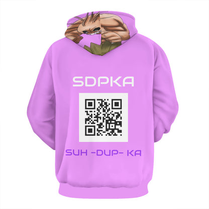 SDPKA ADULT GANGINIT HOODIE LT PINK