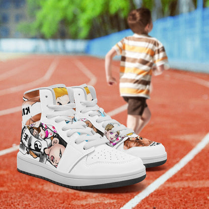 669. SDPKA AJ KIDS HIGHTOP SHOES BLANK