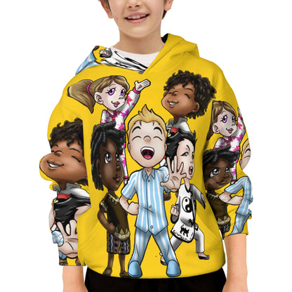 SDPKA  KIDS GANGIN' IT HOODIE YELLOW