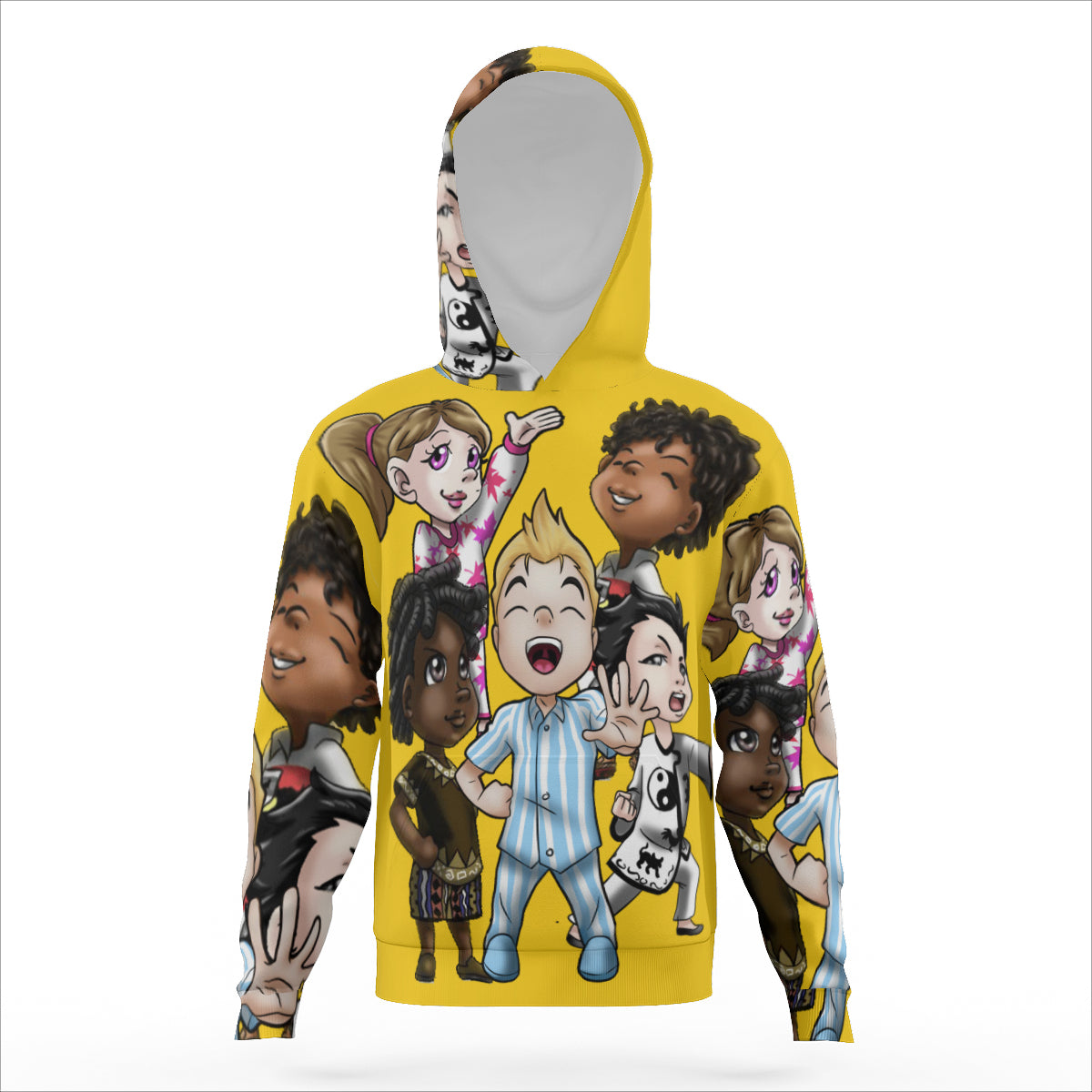 SDPKA  KIDS GANGIN' IT HOODIE YELLOW