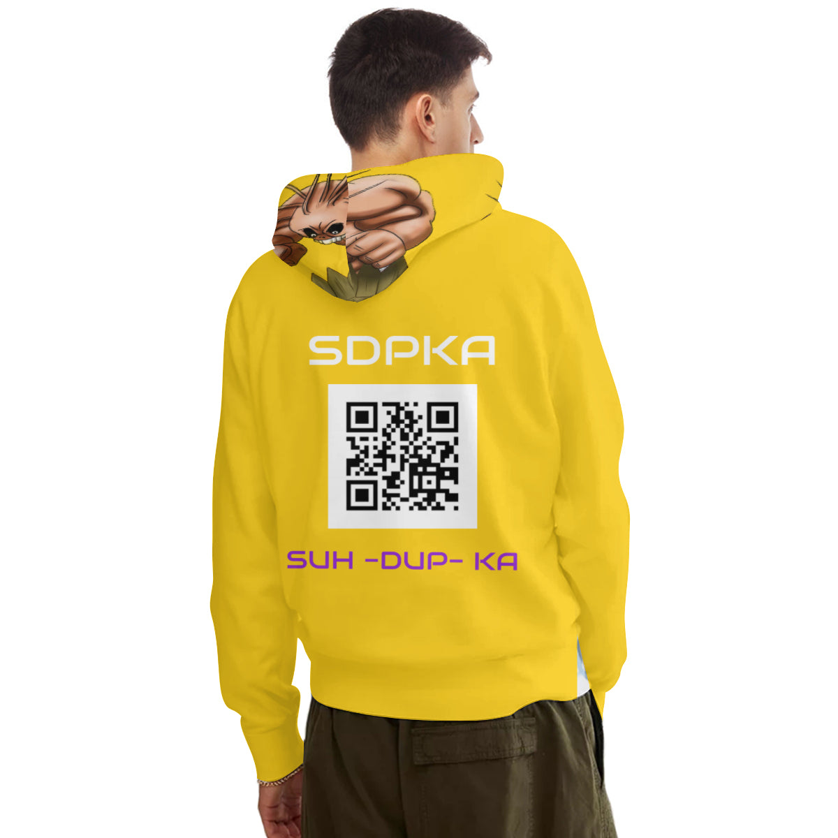 SDPKA ADULT GANGINIT HOODIE YELLOW