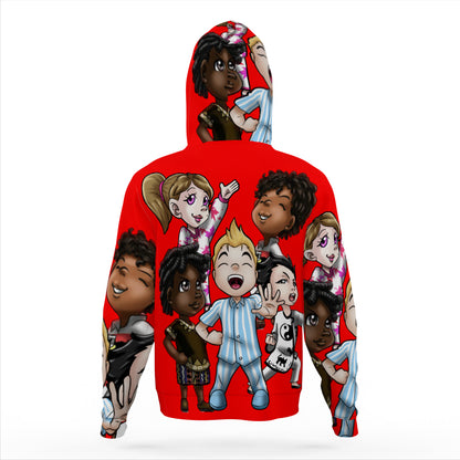 SDPKA  KIDS GANGIN' IT HOODIE RED