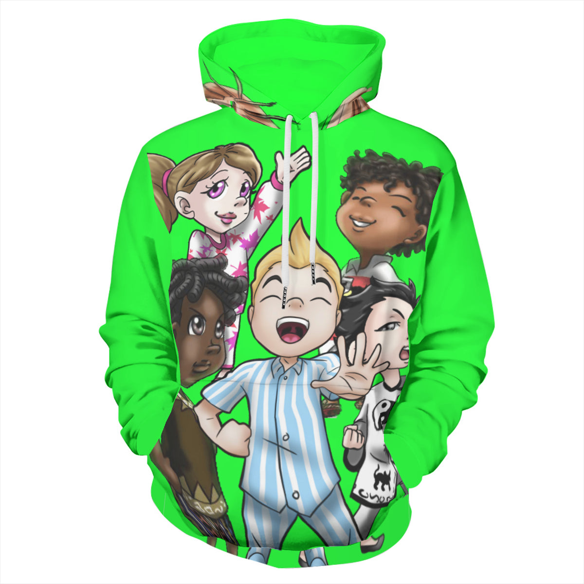 SDPKA ADULT GANGINIT HOODIE LIME