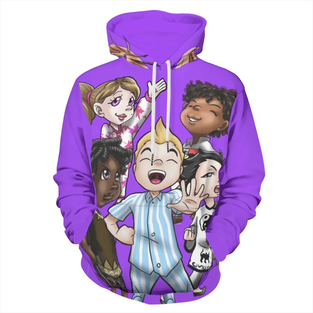 SDPKA ADULT GANGINIT HOODIE PURPLE