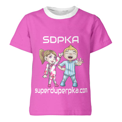 SDPKA NATE & ADA T HOT PINK