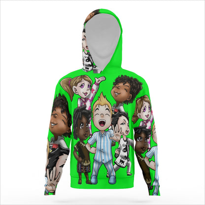 SDPKA KIDS GANGIN' IT HOODIE LIME