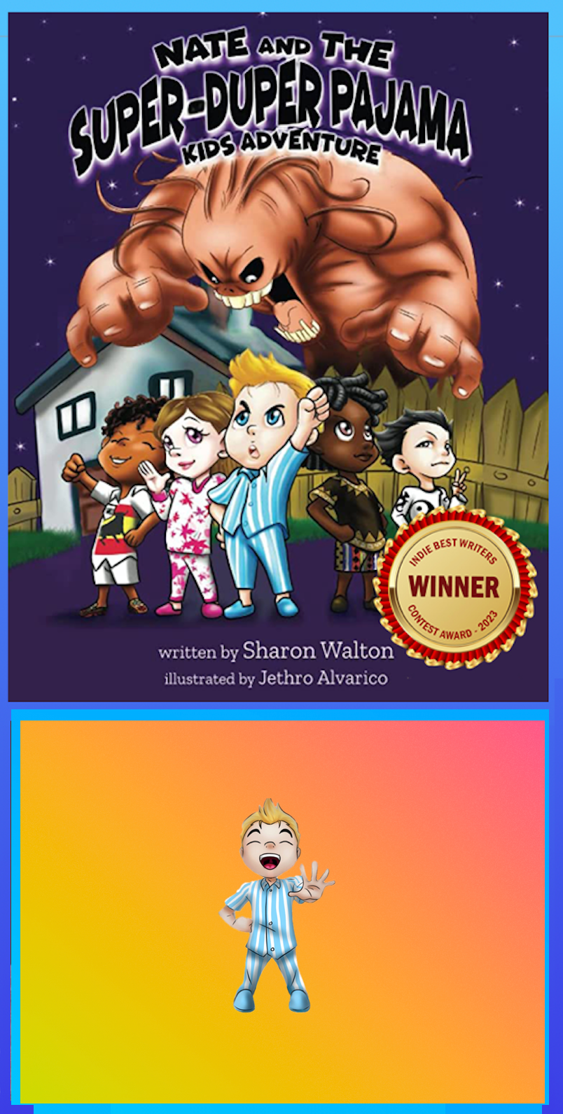 BOOK & NATE KID'S PAJAMAS BUNDLE