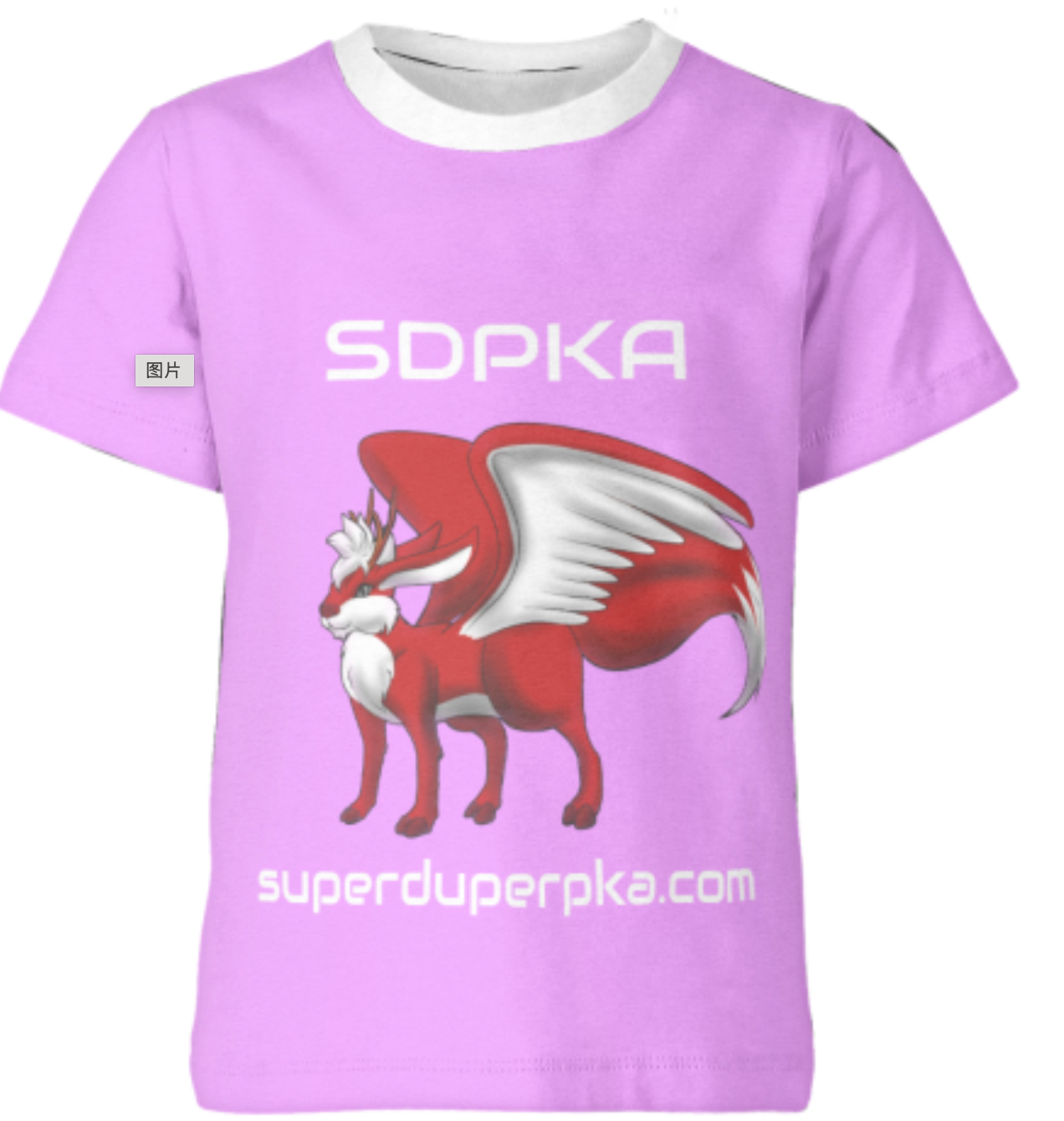 WOLPERTINGER Kid's T-Shirt  RED