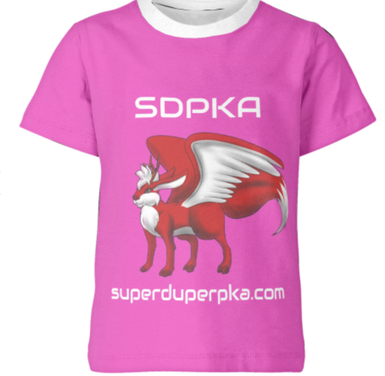 WOLPERTINGER Kid's T-Shirt  RED
