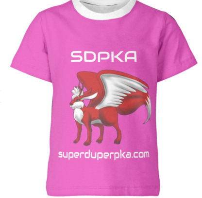WOLPERTINGER Kid's T-Shirt  RED