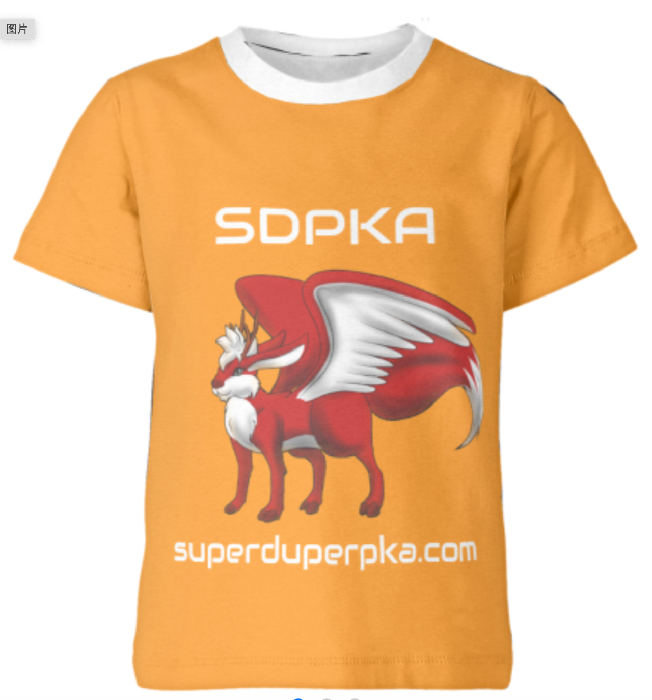 WOLPERTINGER Kid's T-Shirt  RED