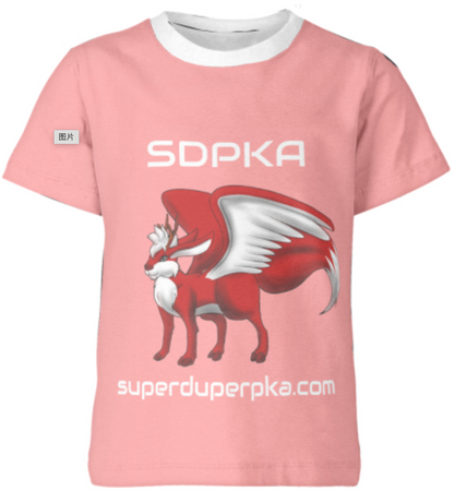 WOLPERTINGER Kid's T-Shirt  RED