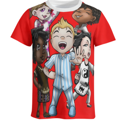 SDPKA MEN'S GANGIN IT SHIRT WHITE