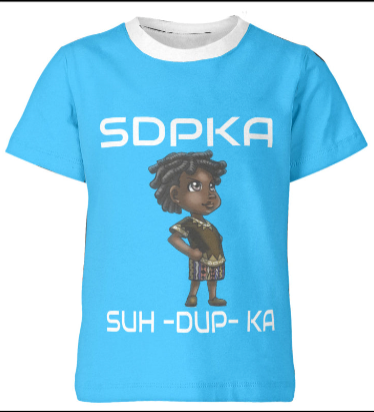 Kedar's Salute of Courage T-Shirt  |  RASPBERRY BLUE
