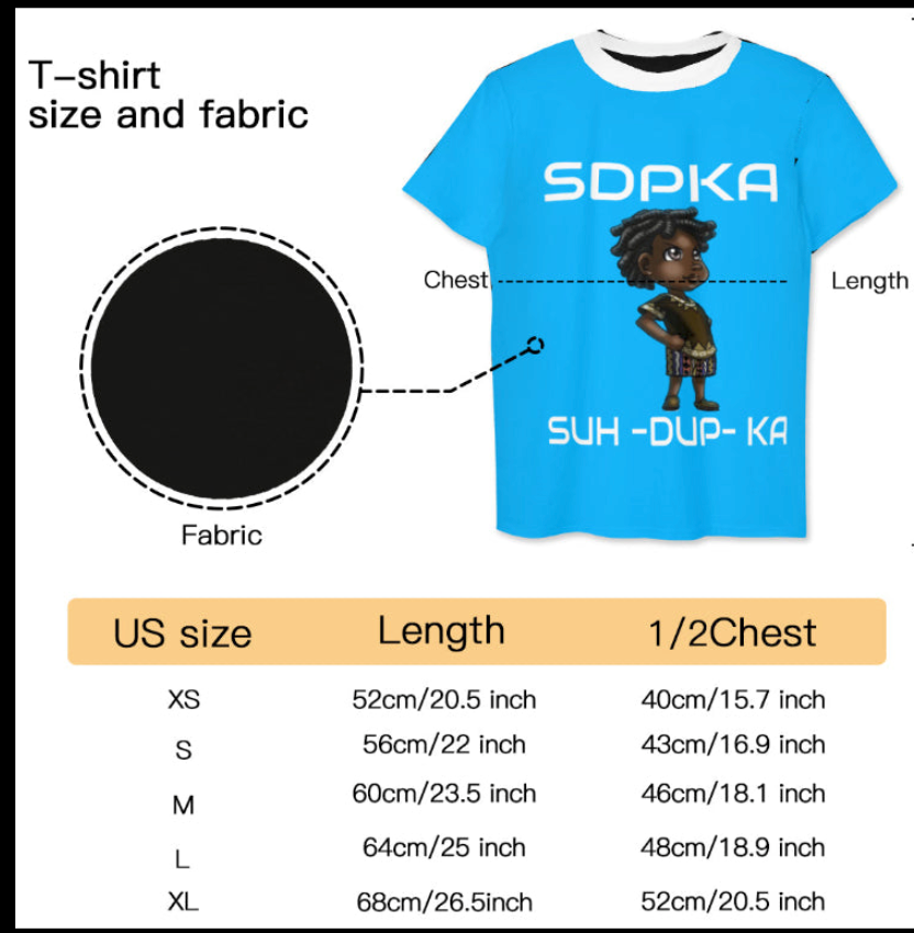 Kedar's Salute of Courage T-Shirt  |  RASPBERRY BLUE