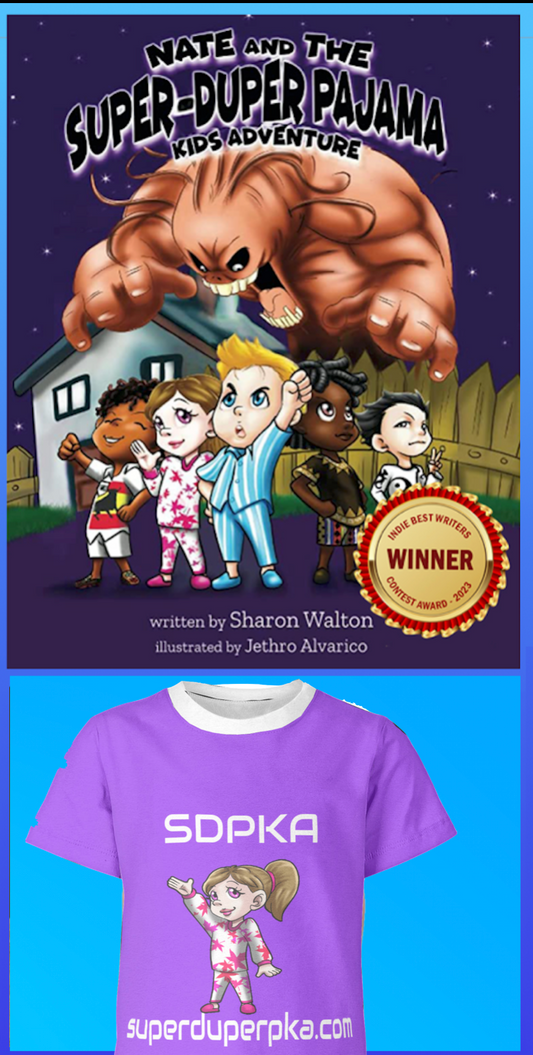 BOOK & KIDS T SHIRT BUNDLE