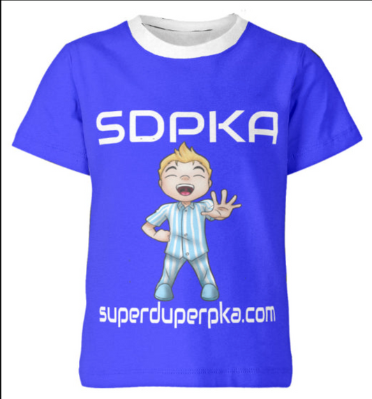 Nate's Salute of Courage T-Shirt for Youth  | ROYAL